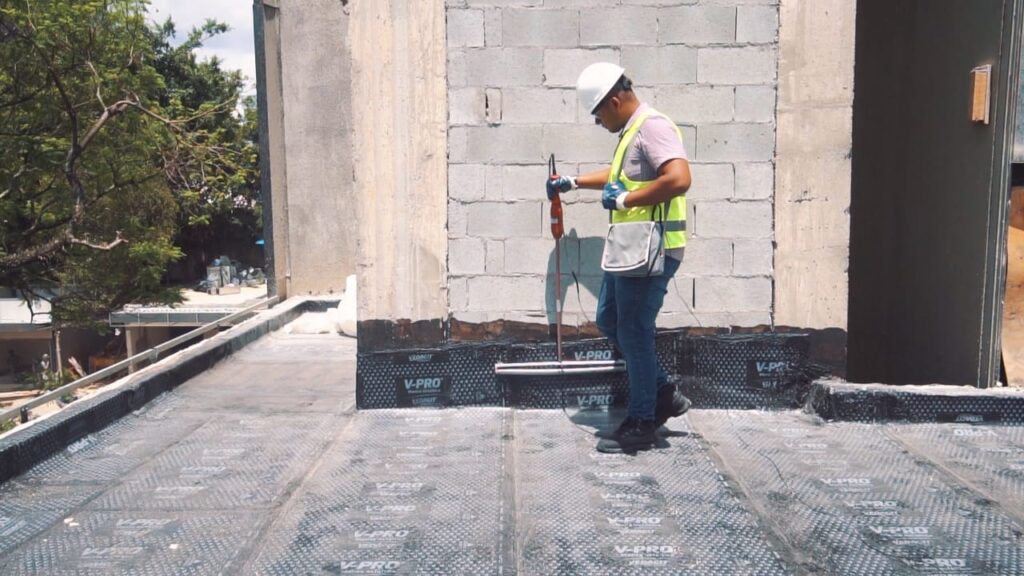 Realizamos o teste de estanqueidade na construção civil em Florianópolis com o equipamento Imperdetector
